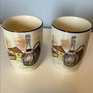 Vintage Royal Sealy Japan Porcelain Cups Set of 2
Drinkware